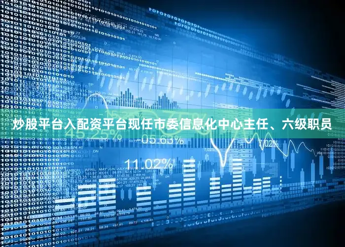 炒股平台入配资平台现任市委信息化中心主任、六级职员